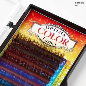 ขนตาปลอมแบบเส้นต่อเส้น OPTIMA Professional Long-Seller สีผสม ผลิตด้วยเครื่องจักร ขนตาสังเคราะห์ งอนรุ่น J/C/B สำหรับต่อขนตาเพื่อความงาม - Product Image 3