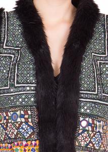 เสื้อกั๊กผู้หญิงปักมือแบบดั้งเดิมของชาวอินเดียบันจารา ลายชนเผ่าหลากสีสัน เหมาะสำหรับงานเทศกาล - Product Image 6