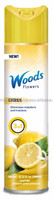 Désodorisant en spray écologique de 300 ml en bouteille avec différentes fragrances, marque turque FULL FRESH TANGO WOODS, certifié ISO 9001