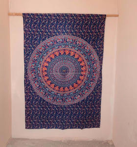 Tapices Mandala de Elefantes Indios Hippies, Tapiz Bohemio para Colgar en la Pared, Cubrecama, Sábana, Manta de Playa, Cubrecama Estampado Gitano - Product Image 3