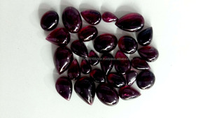 Vente en gros au meilleur prix rubis naturel tourmaline légère pierres précieuses en vrac couleur rouge à facettes semi-précieuse poire cabochon forme toutes tailles - Product Image 2