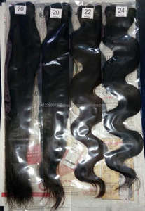 2023 vente chaude en gros pas cher 100% extensions de cheveux humains péruviens vierges droites non transformées - Product Image 2