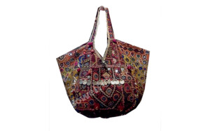 Tribal Ethnic Coin Necklace Bohemian <b>Bag</b> - Product Image 2