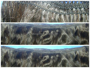 100% naturel Indien cheveux humains faits à la main extensions et le style de cheveux type de Super vague bouclée formes - Product Image 4