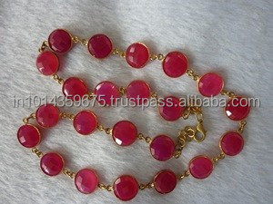 Collier en cristal pour femmes, 20 pouces, bijoux de qualité supérieure, à la mode, Alibaba express - Product Image 3
