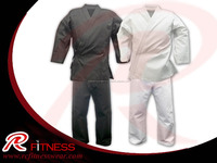 Uniformes de Karate y Artes Marciales Unisex para Adultos, Hechos a Medida, 100% Algodón, Transpirables, Ajustados, Raees Co. RC-K56
