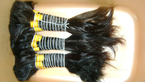 Cabellos a granel indios suaves naturales del sur de la India Venta caliente 10-40 pulgadas disponible Calidad superior 100% Cabello virgen Cabello humano a granel indio - Product Image 6