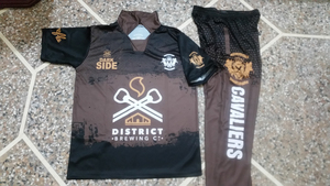 Conception personnalisée OEM pour uniformes de cricket, teinture complète PK - Product Image 5
