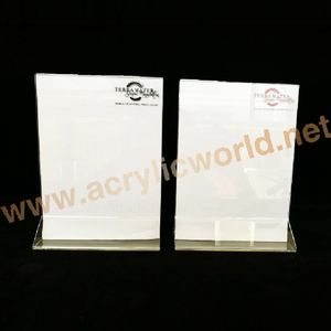 Support de Menu Durable Double face A5, présentoir de brochures en acrylique, support de signe A4 pour les Restaurants d'affaires, support de signe de menu - Product Image 3