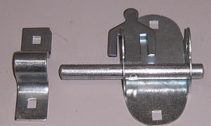 Accesorios de hardware de la puerta de las industrias OMG Perno de puerta rasante de acero inoxidable Perno rasante de la torre - Product Image 2