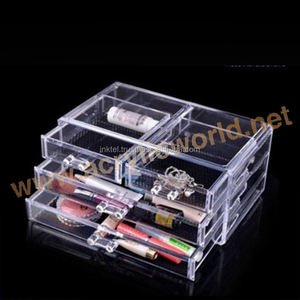 Organisateur de présentation de cosmétiques en acrylique par injection/tiroirs de présentation de cosmétiques en acrylique/présentoirs de cosmétiques en acrylique pour la vente au détail - Product Image 5