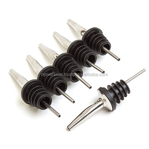 Vertedor de PVC de alta calidad, cubierta vertedora de aceite de oliva sin polvo, barras de uso doméstico, juego de vino, incluye vertedor de botella de silicona de Metal - Product Image 3