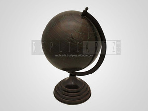 Office Desktop Decorative unique World Globe Vintage World Globe Antique Decorative Desktop - Product Image 3