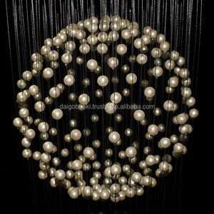 SHINKO Élégant Blanc Coton Perle Lustre 100% Coton Couleurs Assorties En Gros Lâche Perles Imitation Perle Matériel - Product Image 1