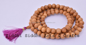 ลูกปัดไม้ไม้จันทน์ดั้งเดิมลูกปัดมาลากลมหลวม - Product Image 5