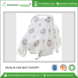 Custom Log Baby Car Seat Canopy Cover At Wholesale Factory Price - Product Image 5