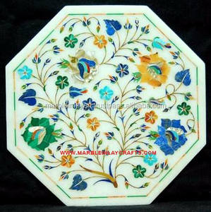 ด้านบนโต๊ะหินอ่อนแบบฝัง, ด้านบนโต๊ะหินอ่อนแบบฝัง, ท็อปโต๊ะแบบ pietra Dura - Product Image 1