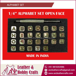 Calidad asegurada estandarizar 1/4 \ "juego de alfabeto de cara abierta para ventas de herramientas a granel - Product Image 2