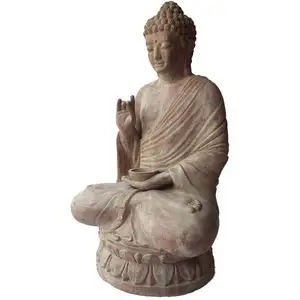 Harz GRC Buddha große hohe Figuren Statue Skulptur