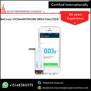 เครื่องวัดแอลกอฮอล์ในลมหายใจความแม่นยำสูงสำหรับโทรศัพท์มือถือ - Product Image 4
