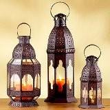 Linterna marroquí con mango, accesorios de Jardín de Cristal de diseñador de lujo para velas, venta al por mayor - Product Image 5