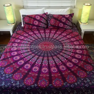 La mejor calidad India Mandala redondo Roundie Beach Throw Tapiz Hippy Boho Gypsy Mantel de algodón Toalla de playa