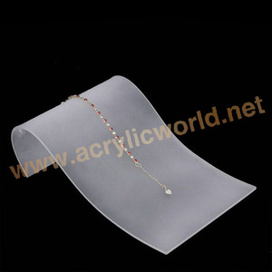 Estante de exhibición de joyería, accesorio personalizado de celosía transparente, acrílico - Product Image 2