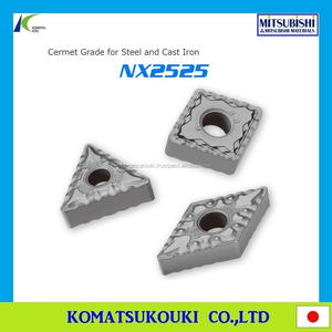 Inserto de Primera Clase Mitsubishi MIRACLE Coating VP15TF para Mecanizado Intermitente a Baja y Media Velocidad de Corte - Product Image 5