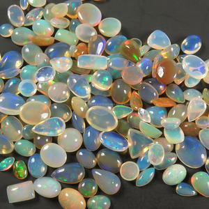 Pierre d'opale éthiopienne naturelle de qualité AAA prix par gramme avec jeu de couleur/feu et multicolore - Product Image 3