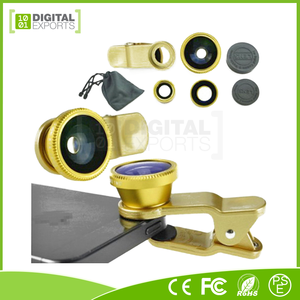 Lente de teléfono de cristal universal más nueva, mini lente de teléfono de ojo de pez, kit de lentes para teléfono móvil - Product Image 6