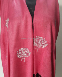 Hijab pashmina suave con bordado borderstylish bordado Hijab - Product Image 2