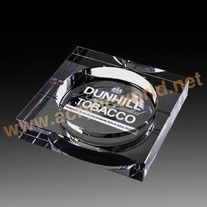 Cenicero de cristal personalizado dibujo a mano profesional - Product Image 3