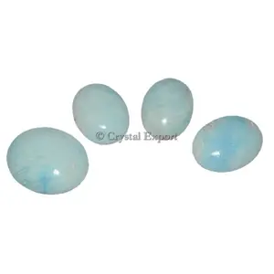 Gemstone Blue Aragonite Cabachones