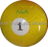 Logo personnalisé de haute qualité Taille 4 Ballon de football haute visibilité Snookball Billard Football pour les sports et les loisirs - Product Image 5