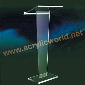 Pupitre en acrylique personnalisé, chaire, lutrin / Chaire d'église en acrylique - Product Image 5