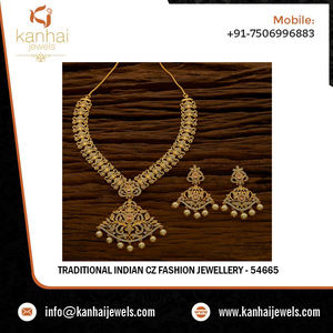 Indien traditionnel CZ Bijoux De Mode - Product Image 2