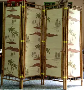 Недорогие Декоративные бамбуковые экраны/Комнатные перегородки