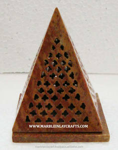 Portavelas de Piedra de Savia Natural para Velas de Té - Product Image 1