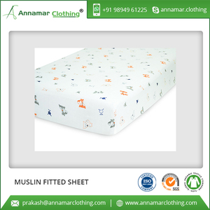 India Manufacturing Hot Sale Organic Cotton Fitted Crib Sheet - Product Image 4