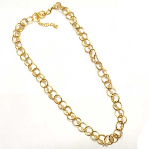 Collier en laiton avec pierre de lune naturelle arc-en-ciel plaqué or 18k, collier en laiton de forme fantaisie, magnifique pour les fournitures, vente en gros - Product Image 1