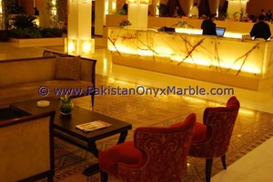 หินอ่อนธรรมชาติปากีสถานออนิกซ์  แบบมีไฟส่องด้านหลัง  ขัดเงา  หินออนิกซ์สีน้ำผึ้ง  สำหรับเคาน์เตอร์ครัว  ขอบเรียบ/ขอบโค้งมน  ท็อปโต๊ะเครื่องแป้ง  ท็อปโต๊ะ - Product Image 4