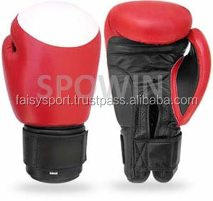 Guantes de boxeo de Gel Pro para hombres y mujeres con envolturas de mano para Muay Thai Kick Boxing Sparring Material de cuero de entrenamiento - Product Image 5