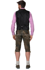 Veste Double face pour hommes, manteau traditionnel allemand, avec motif de broderie de fleurs, offre spéciale, collection 2016 - Product Image 3