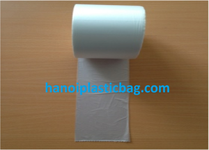 thin clear cheap plastic bag on roll HDPE starsealed bag - Product Image 2