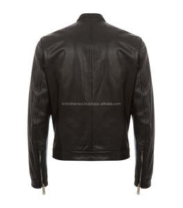 แจ็กเก็ตหนังแท้ขนแกะขนาดพลัสไซส์แจ็กเก็ตหนังขี่จักรยานสำหรับฤดูหนาวฤดูใบไม้ผลิเสื้อแจ็กเก็ตมอเตอร์ไซด์สำหรับ XXL วิธีการทอแบบนอนวูฟเวน - Product Image 2