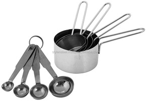 ถ้วยตวงพร้อมช้อนสแตนเลสสำหรับอบช้อนและถ้วยตวงทำจากสเตนเลสสตีล - Product Image 5