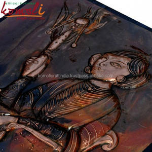 เจ้าของบ้านและ Landlady บนทองแดงโลหะผนังภาพจิตรกรรมฝาผนังพื้นบ้านทองแดงศิลปะผนัง - Product Image 3