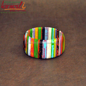 มือ Crafted อะคริลิกำไลเรซิ่นแฟชั่นเครื่องประดับสร้อยข้อมือ - Product Image 3