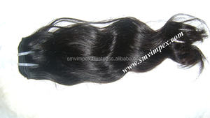 Temple Indian Remy Hair Weaving Shedding Extensión de cabello libre con máquina Doble trama 100g - Product Image 4
