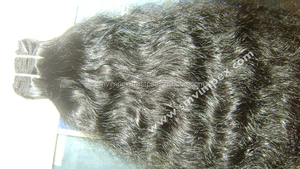 Extensiones de cabello rizado natural, grado 12A, sin procesar, 2024 virgen, textura de pelo de templo, sin proceso químico, novedad de 100% - Product Image 5